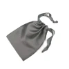 Grey silk-like eye mask 3-piece set, soft and smooth eye mask storage bag, hair band, light-blocking decoration set Application Scenario
